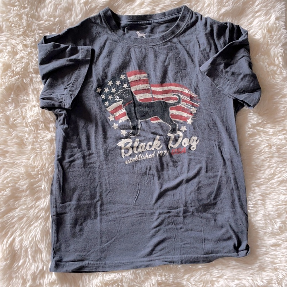 Black dog 50th anniversary t-shirt